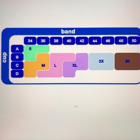 Hanes Women’s bra Small front closure - NWOT - Picture 5 of 8